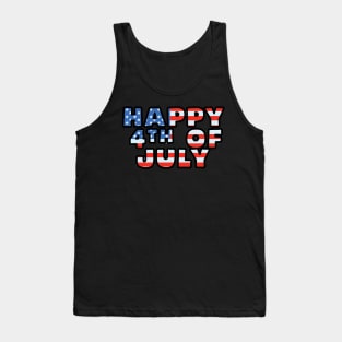 Happy 4th of July Tank Top